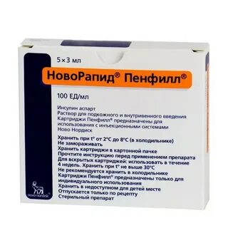 Раствор для подкожного введения инсулина