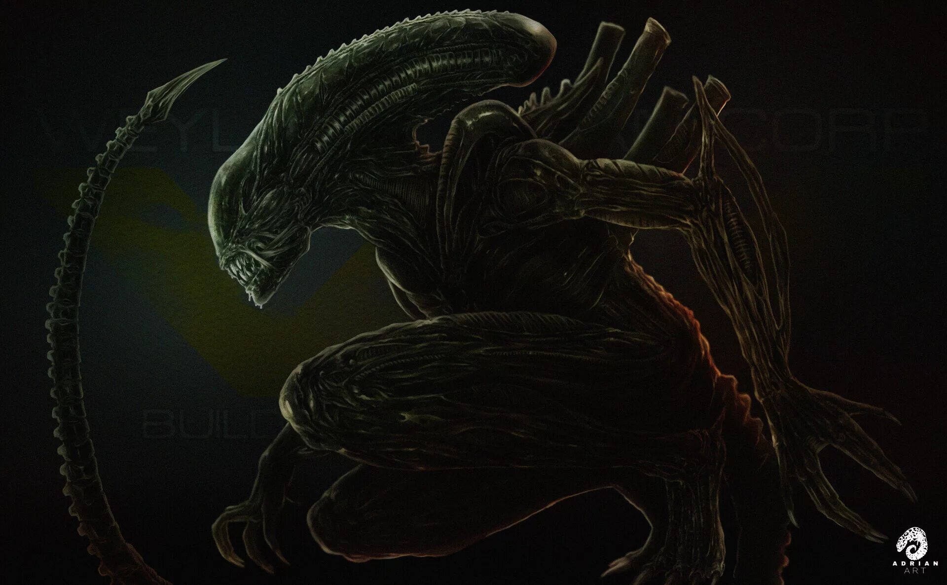 Aliens vs Predator 2 чужой Xenomorph арт. Ксеноморф Королева. Ксеноморф Королева-мать. Мотив чужого