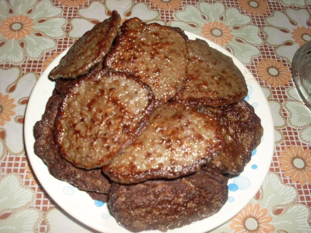 Лепешки из печени рецепт
