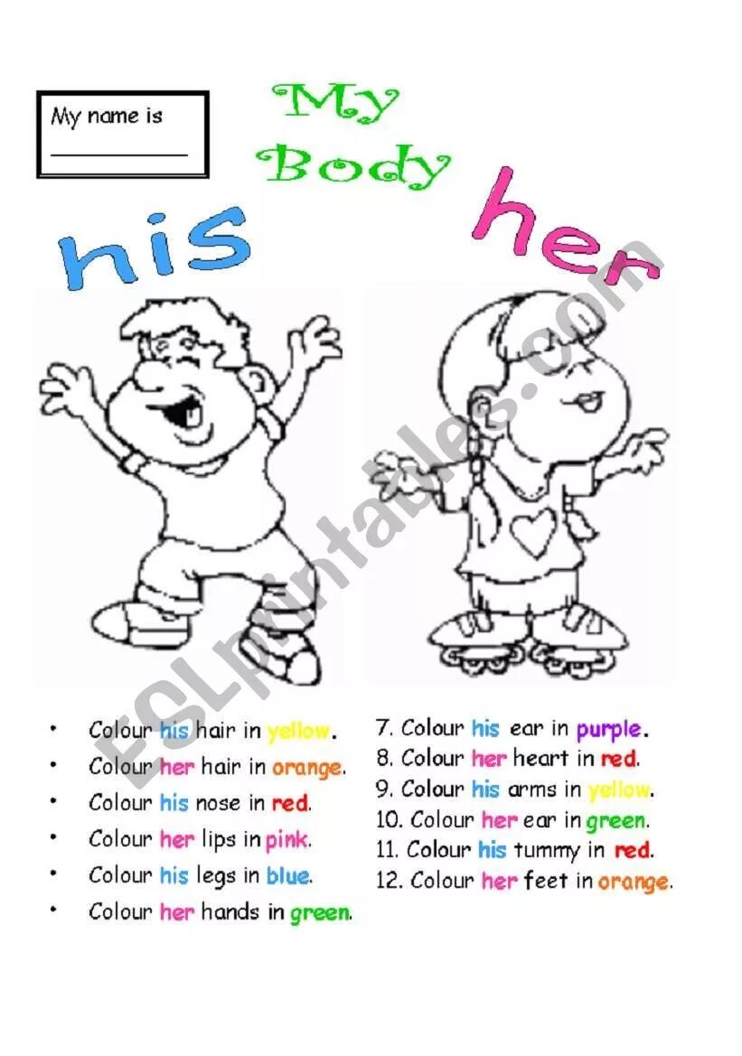 She my color