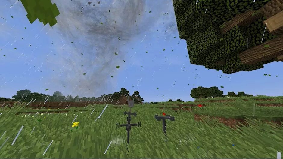 Торнадо в майнкрафте постройка. Localized weather stormfronts 1. Coroutil 1. Жидкость tornado cataclysm. Мод на торнадо на андроид.