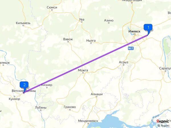 Сколько км город ижевск