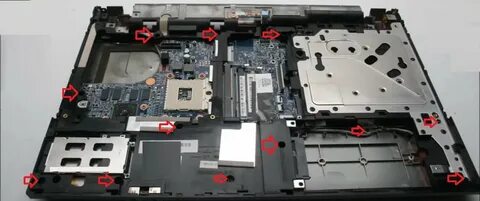 Разборка probook
