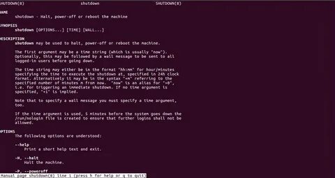 Linux power