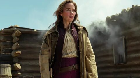 Emily Blunt Goes West in Chilling Trailer for The English.