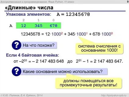 Сумма чисел 2 python