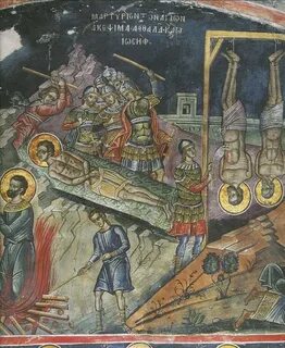 Святой мученик был римским когда казнили