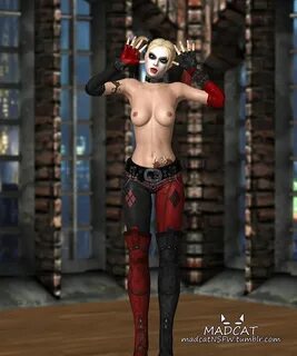 Batman arkham city harley quinn nude