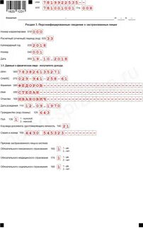 Отправили сведения о застрахованных лицах