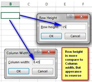 Row width 1