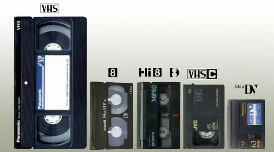 Формат видеокассет 12 7. Видеокассеты vhs hi 8 mini dv. кассеты вхс мини дв. hi8 и minidv кассеты. оцифровка vhs dv hi8.