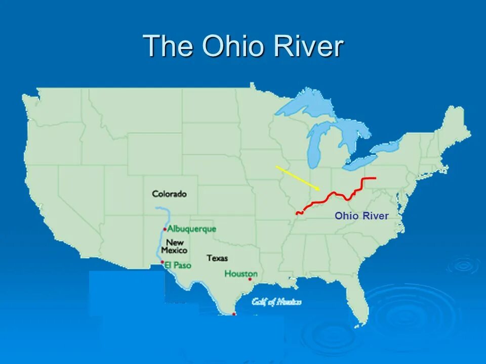 Огайо в какой океан. Река Огайо на карте США. Ohio River Map. Река Огайо на карте Северной Америки. Река Огайо на карте Северной Америки на русском языке.