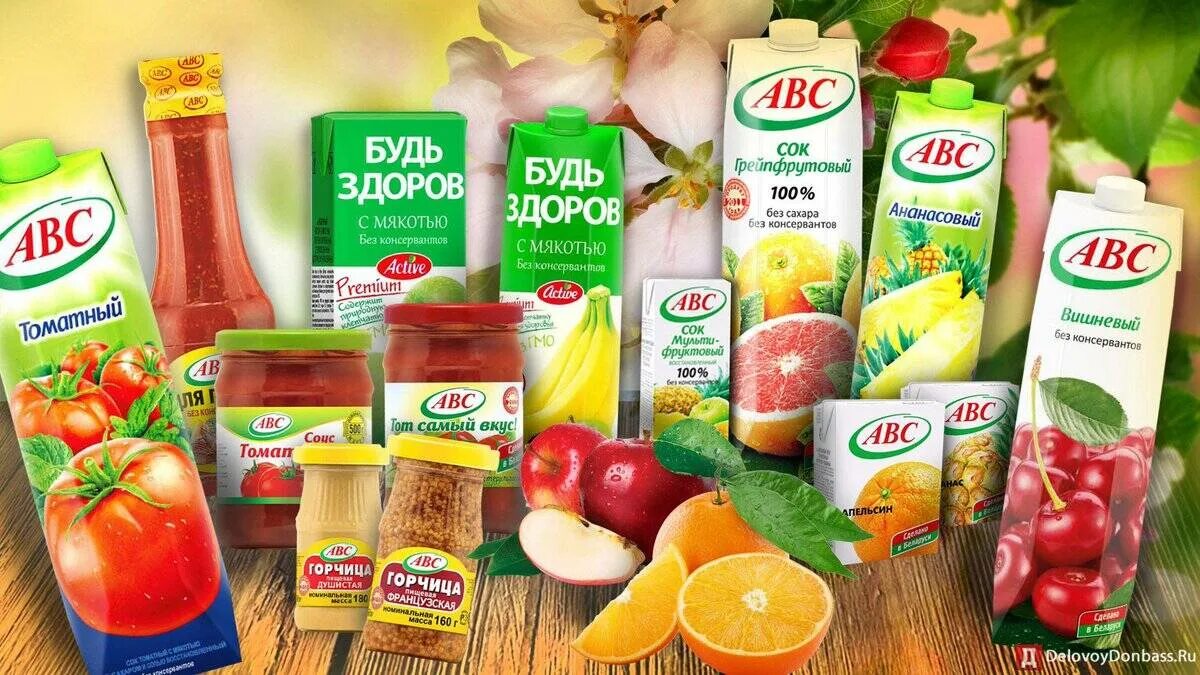 Белорусский сок. Компании производители продуктов. Фирма ABC. Соки ABC Белоруссия.