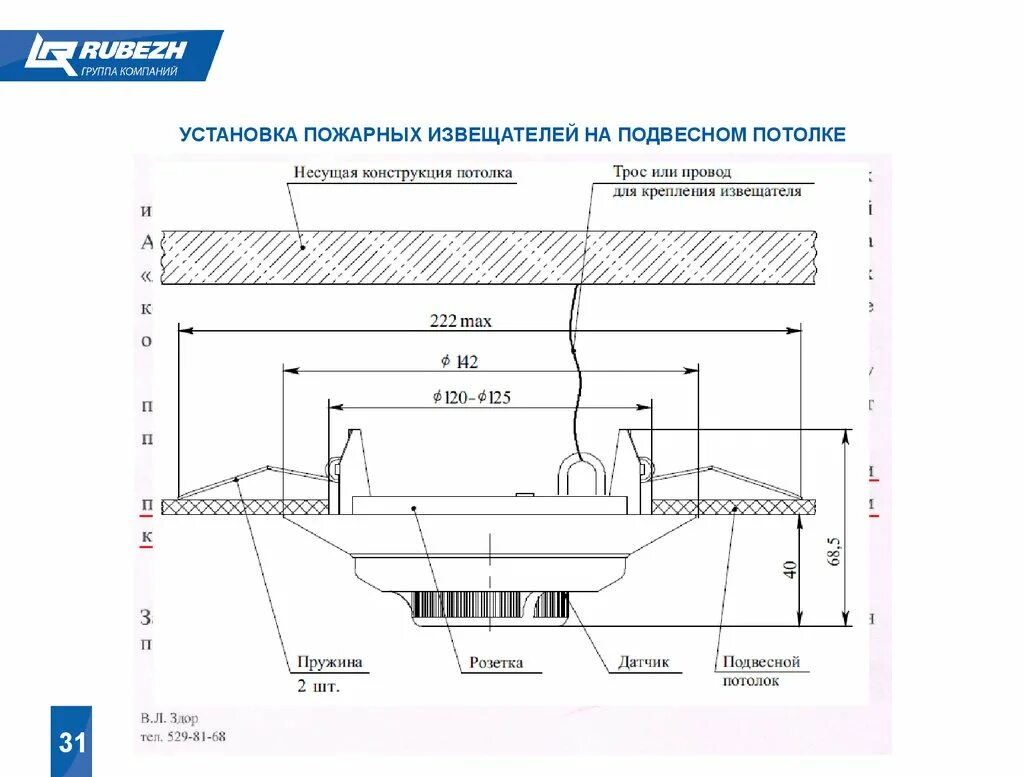 Фото ПОЖАРНЫЕ ДАТЧИКИ РАССТОЯНИЕ