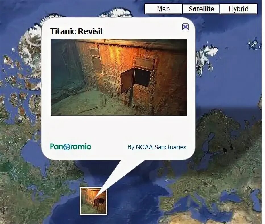 Карта titanic