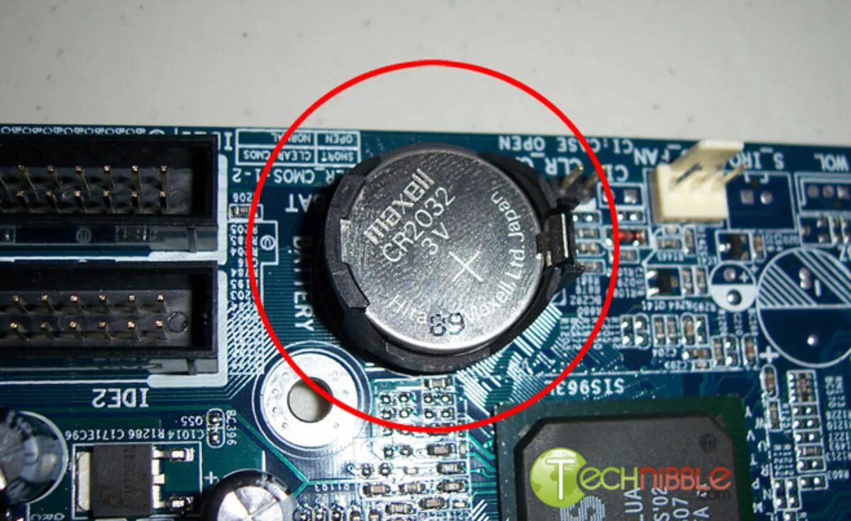 How to reset bios