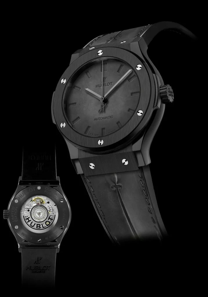 Наручных часов hublot. Hublot Classic Fusion. Часы Hublot Classic Fusion Black. Hublot Classic Fusion all Black. Hublot 807078.