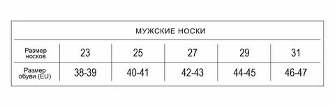 Ногата sivera носки мужские 42 размер