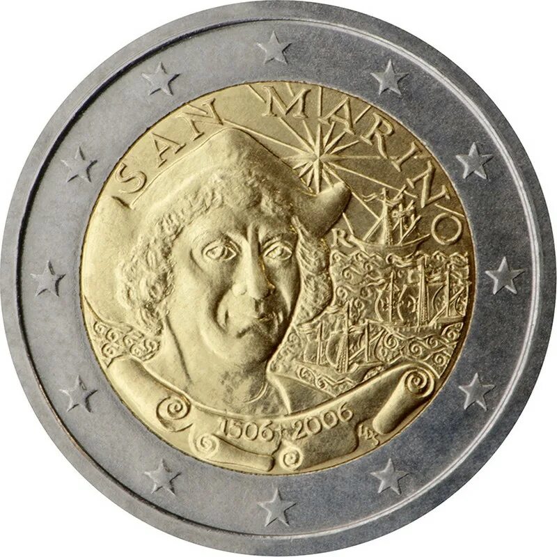 2 евро сан марино. Монета christophe colomb 1432. 2 евро сан марино 2019 лыжи. Евро сан марино. 2 euro 2020.