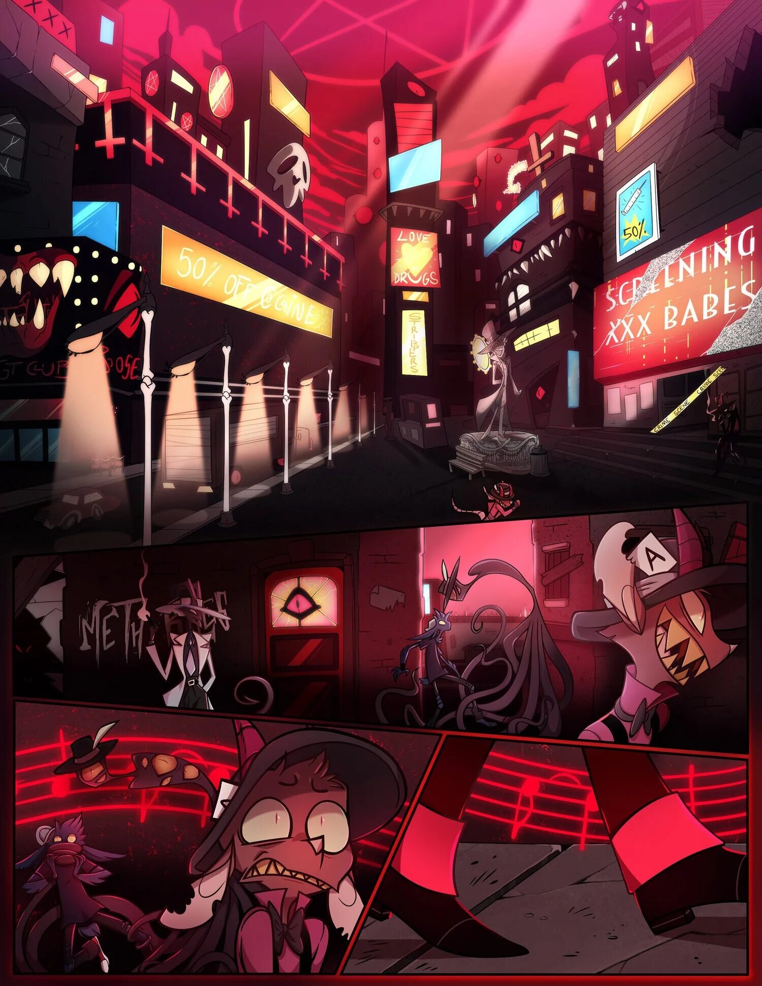 Hazbin hotel comics