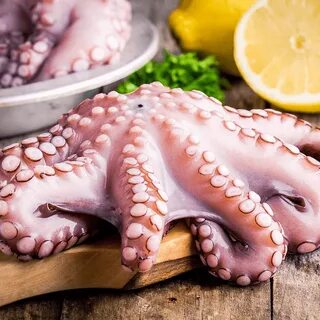 Осьминог замороженный