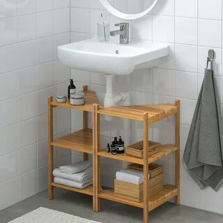 Wash basin shelf