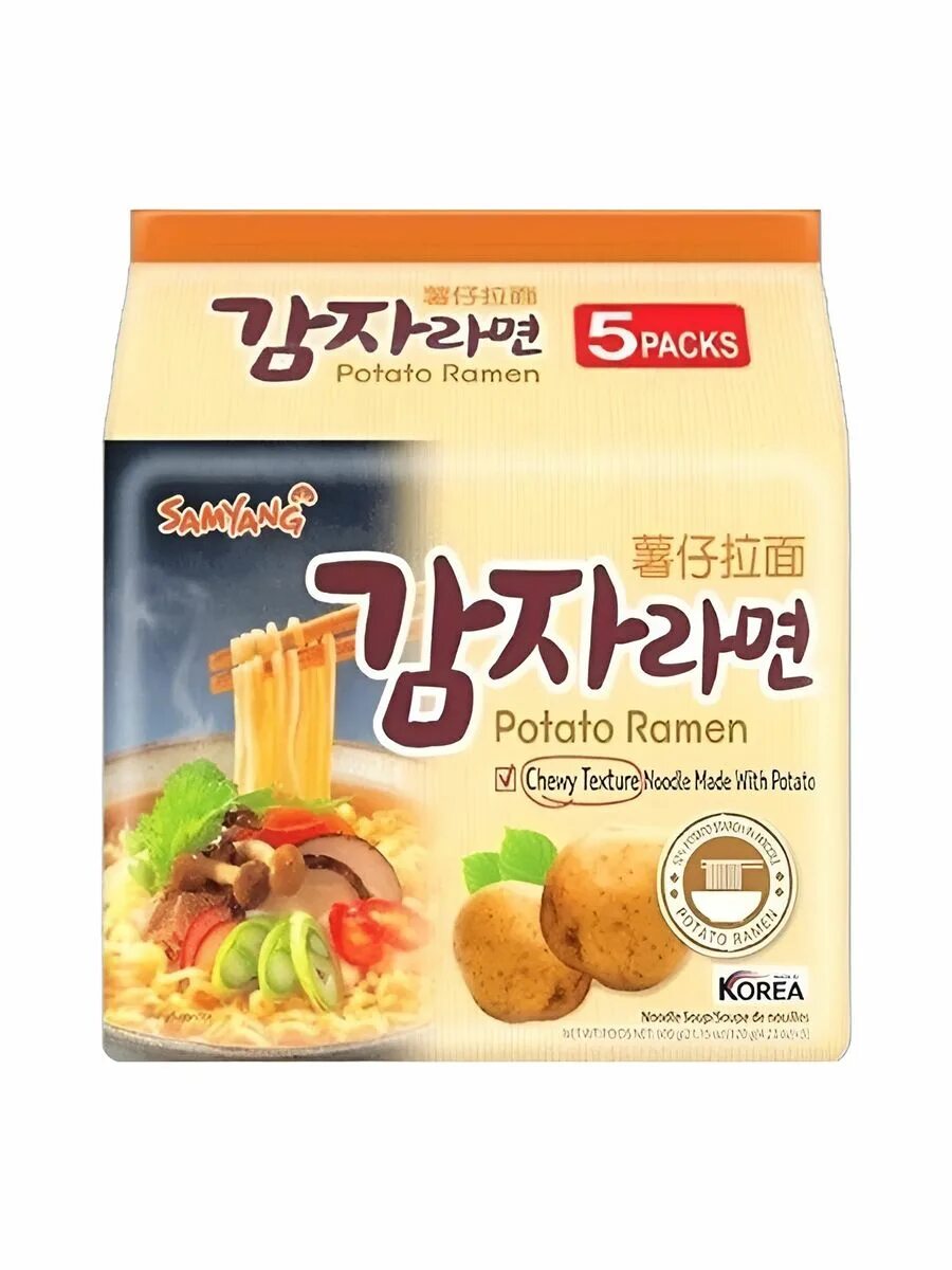 Лапша из картофеля. Лапша Samyang Potato Ramen. Лапша Самянг Potato Ramen 120 гр. Лапша картофельная Potato Ramen 120г. Лапша Samyang hot chickeflavor Ramen Potato со вкусом картофеля 120гр (40).