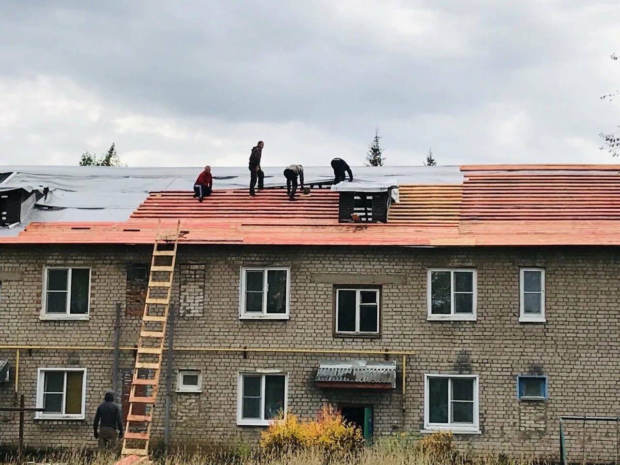 Ремонт жилых домов крыша