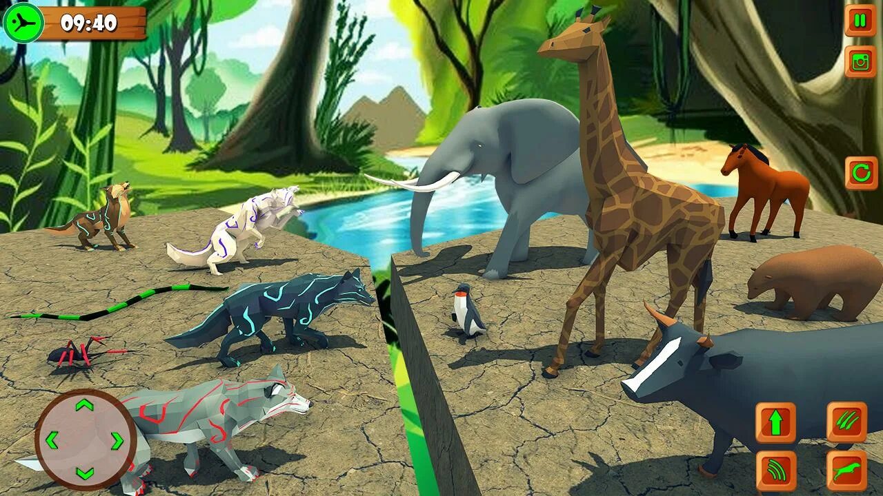 Chase animals. Вилд Анимал симулятор. Игра животные. Игры симуляторы животных 3д. Игра симулятор волка 3д.