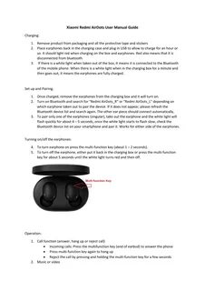 Инструкция xiaomi true