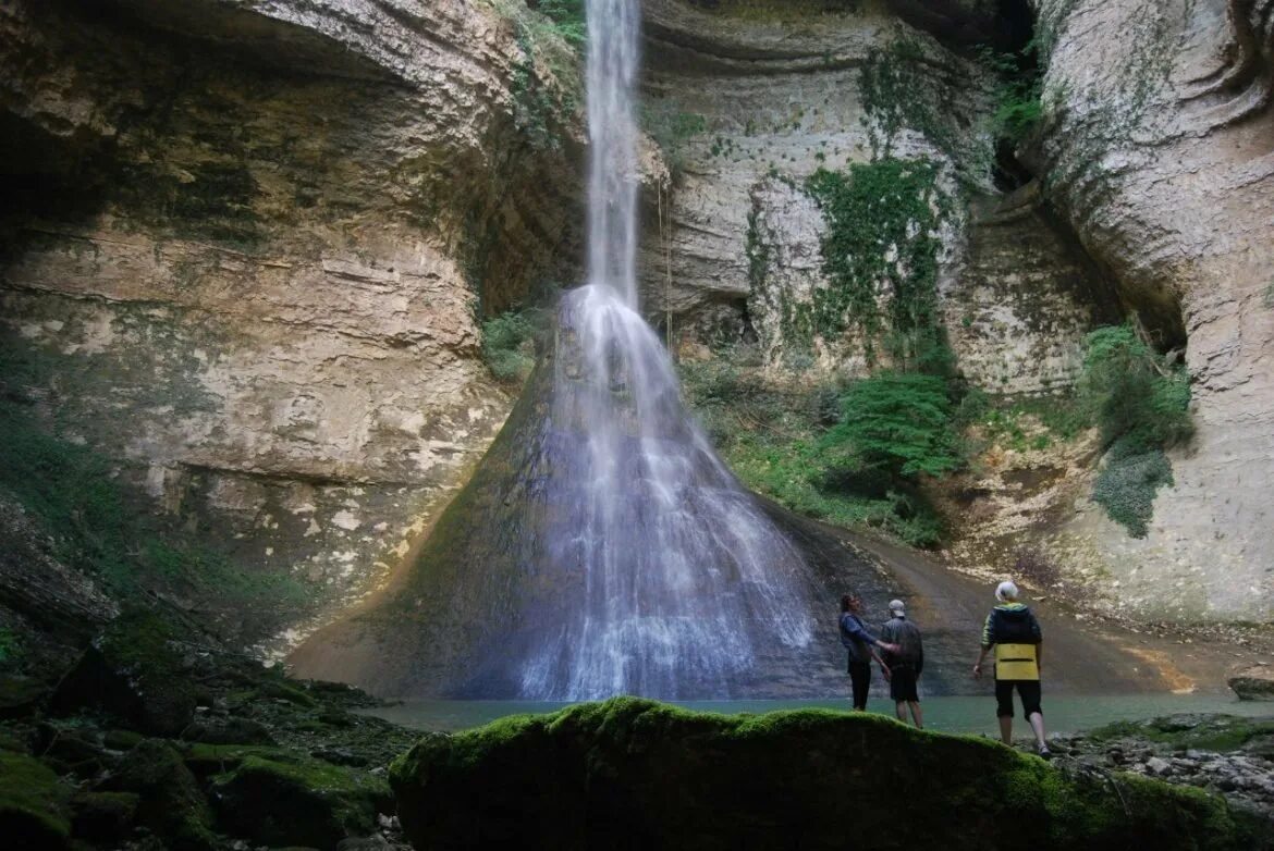 Абхазия водопады где
