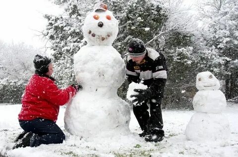 Build a snowman