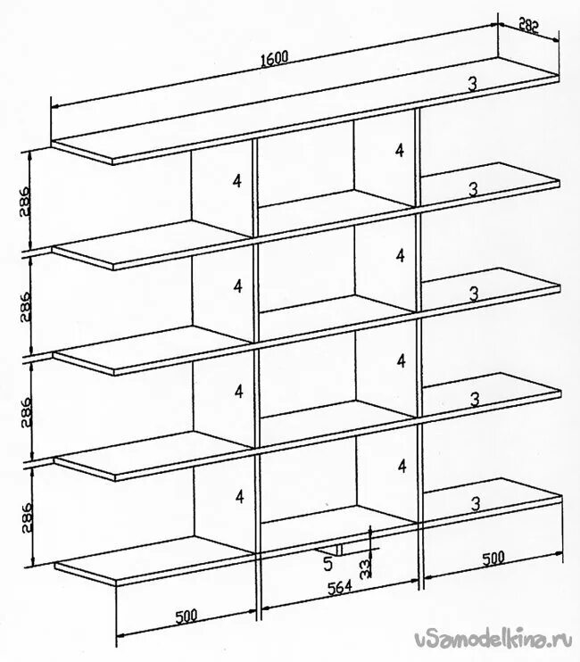 Стеллаж из дсп. Чертеж стеллажа. Книжный стеллаж чертеж. Стеллаж Размеры.