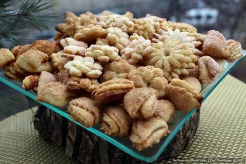 Вкусное печенье домашней выпечки
