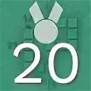 20 levels. 20 levels