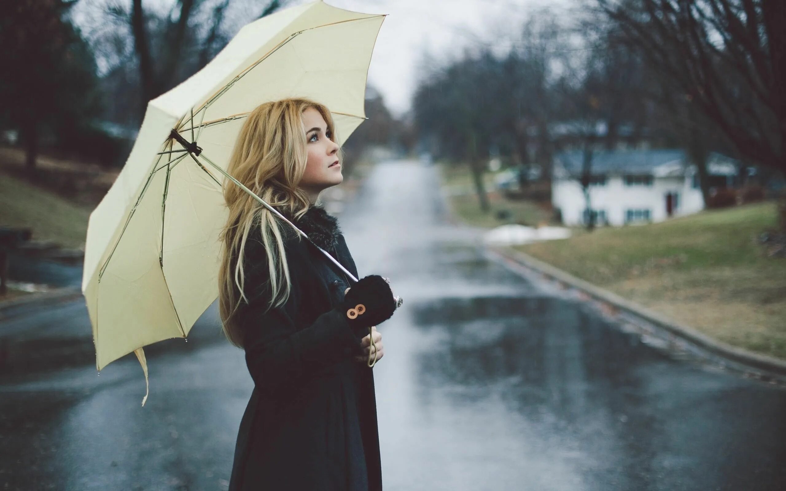 She s in the rain. Девушка с зонтом. Девушка с зонтов под дождем. Девушка под зонтом. Девушка с зонтом осень.