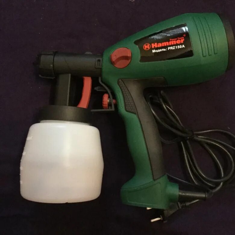 Новый краскопульт. Hammer prz150a. краскопульт hammer prz600. prz 150a насадки.