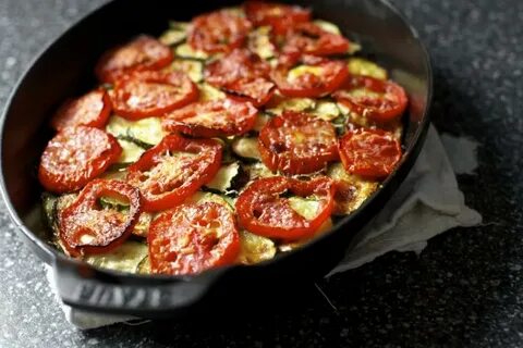Жареные овощи с чесноком