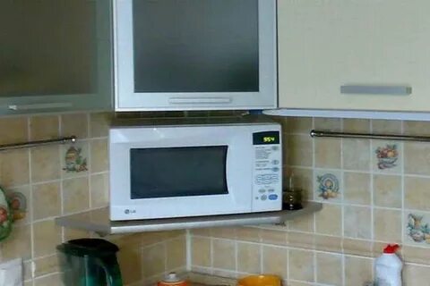 Куда микроволновку на кухне