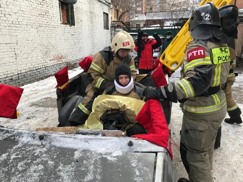 Соревнования по ликвидации последствий ДТП. Дон МЧС.