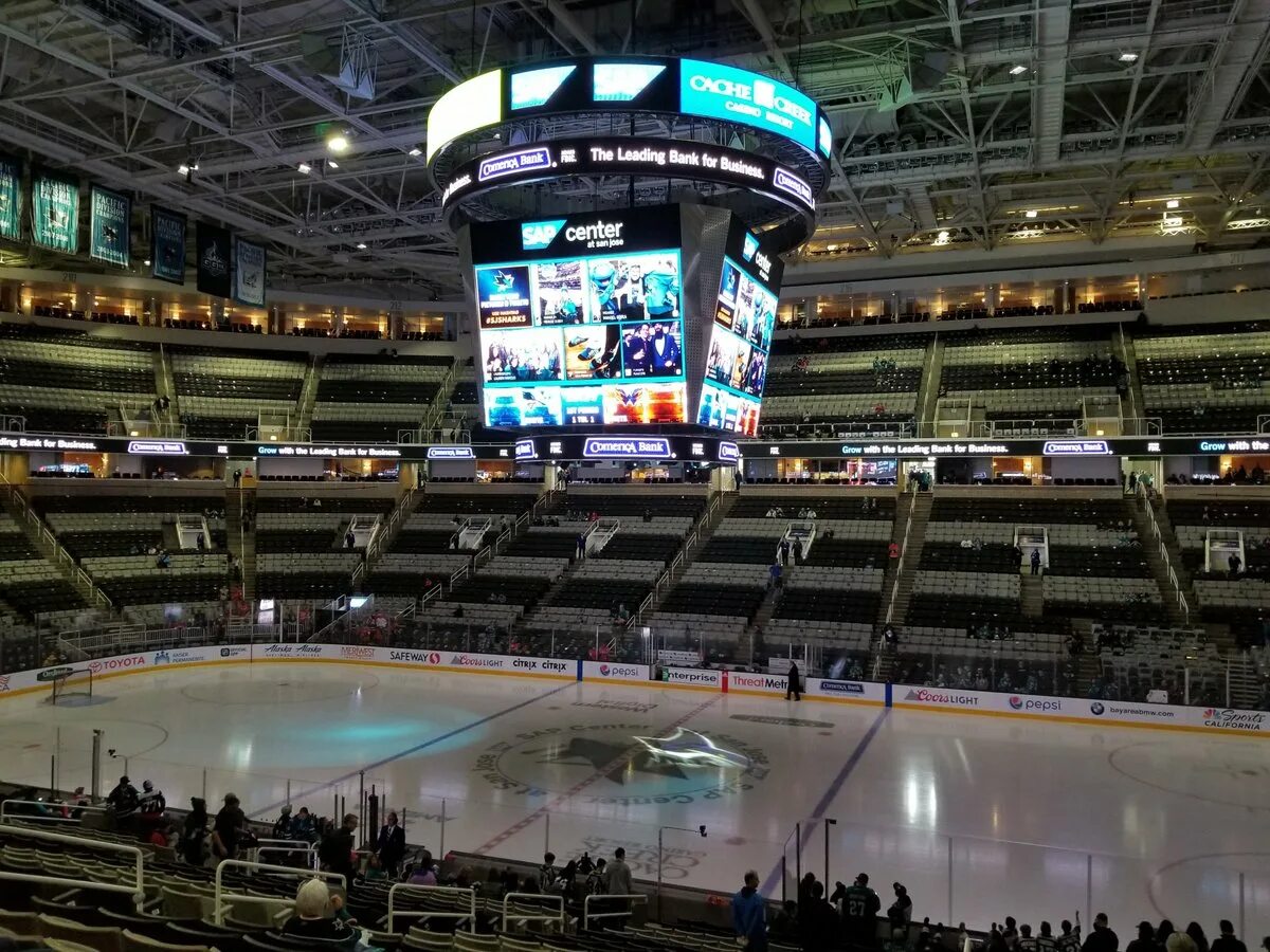 Сане центр. Арена сан хосе. sap-центр в сан-хосе. san jose california sap center. ледовый дворец сап центр сан хосе.
