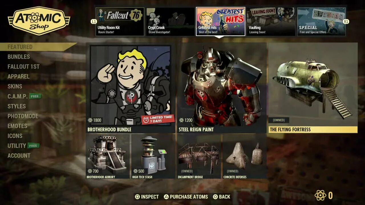 Фоллаут бесплатные покупки. Atomic shop Fallout 76. Фоллаут 76 Atomic shop. Фоллаут 76 Таинственная госпожа Atomic shop. Fallout торговый центр внутри.