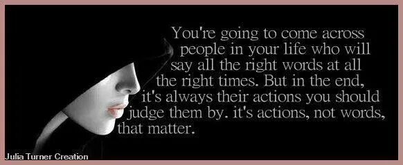 You can judge about a person. You can judge about a person