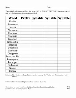 Suffixes worksheets