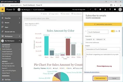 Add dashboard