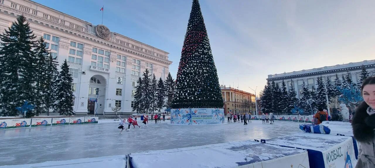 Каток на московской площади кемерово