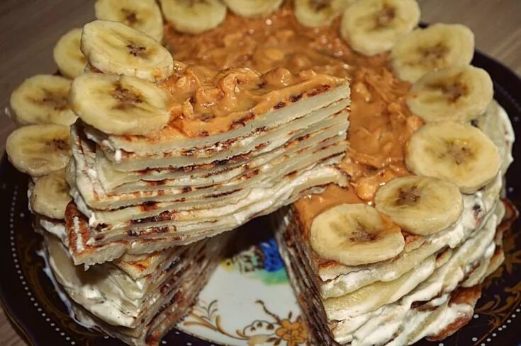 Mille-Crepe Tiramisu Birthday Cake Recipe - Tasting Table Рецепт Вкусные торты, 