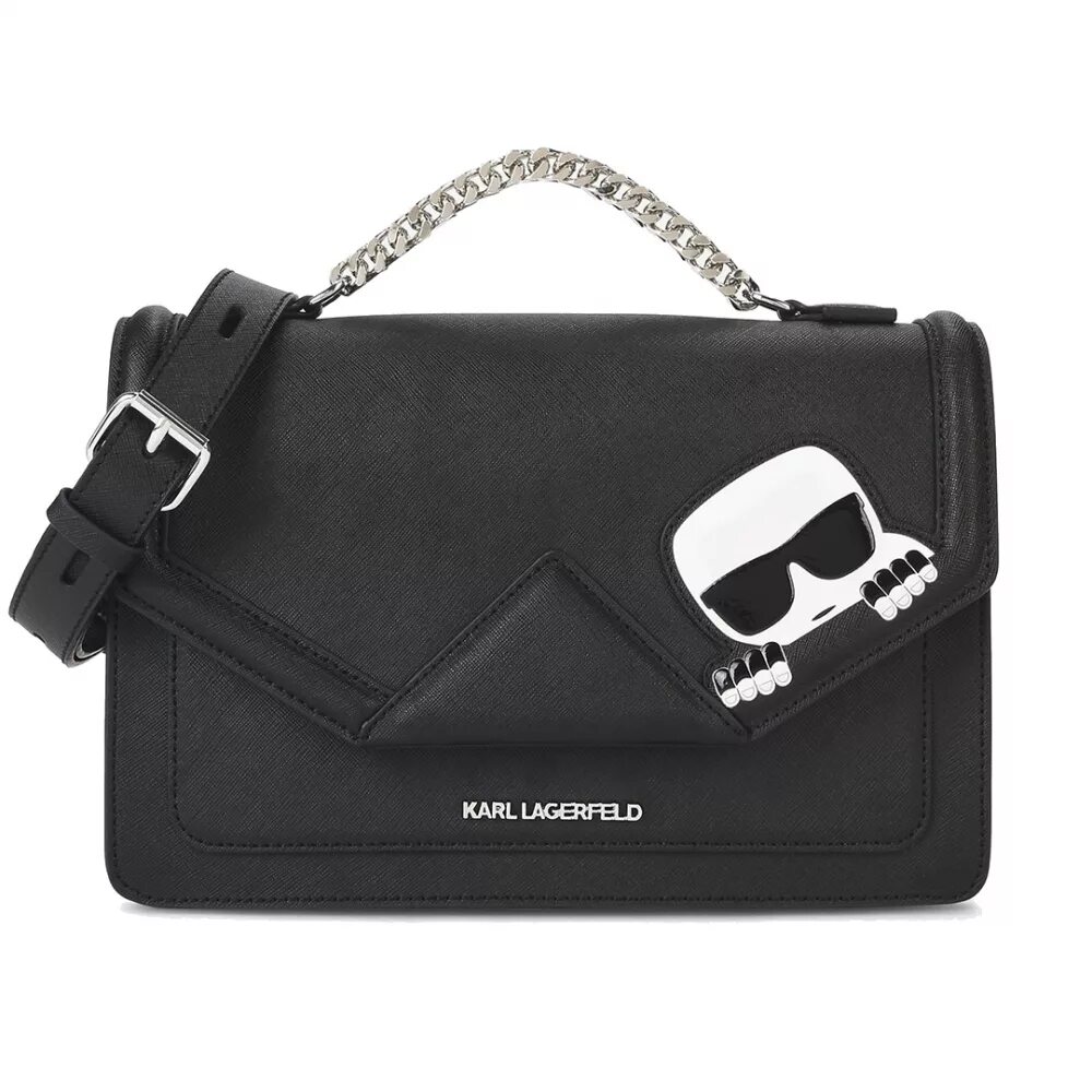 Купить сумку лагерфельд оригинал. Karl Lagerfeld k/ikonik сумка. Сумка Karl Lagerfeld ikonik черная.