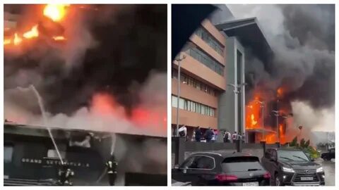 Что сейчас горит в москве на западе