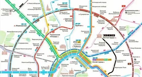 Маршрут м6 на карте москвы